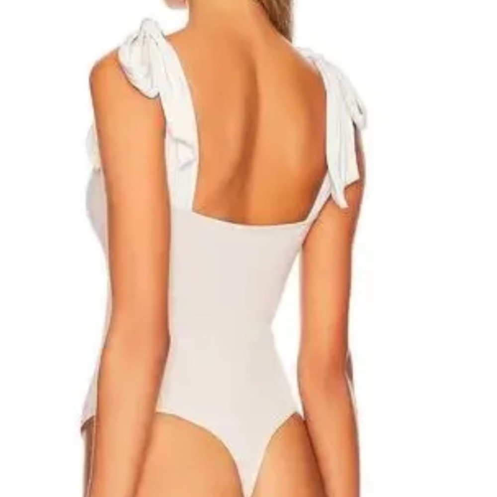 Free People Intimately XL Harvest Moon Lola Bodysuit Tie Shoulder NWT - Picture 10 of 10